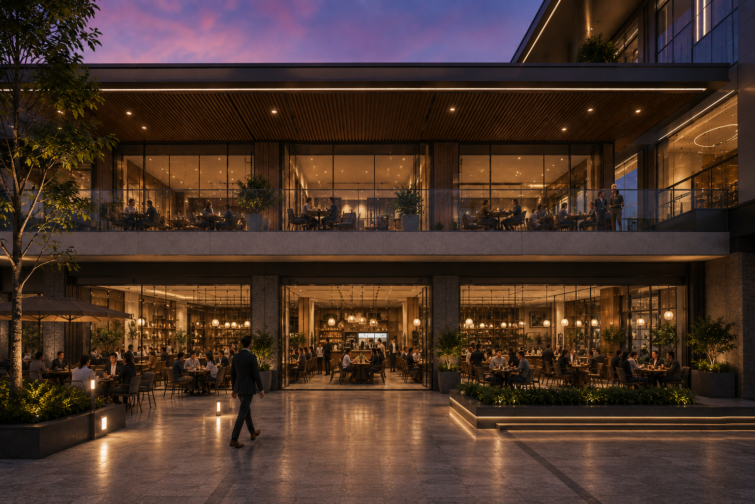Retail spaces at PIXEL — Visibility and accessibility in Goregaon